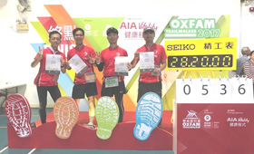 Participating colleagues spent approximately 28 hours to finish the race, which was a very encouraging result!