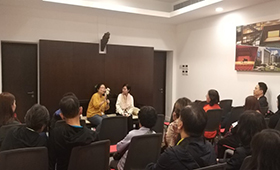 The Bank co-organized a seminar about dementia with Christian Family Service Centre Mind Delight Memory and Cognitive Training Centre before the drama performance.