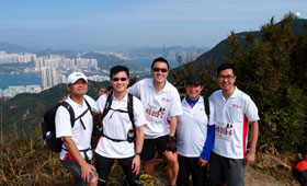 Participating colleagues supported Green Power while demonstrating the team spirits of the Bank.