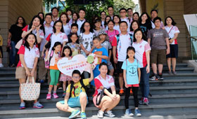 A group photo of our colleagues with children from S.K.H. St. Christopher’s Home at the Visual Art Museum to keep the memory fresh.